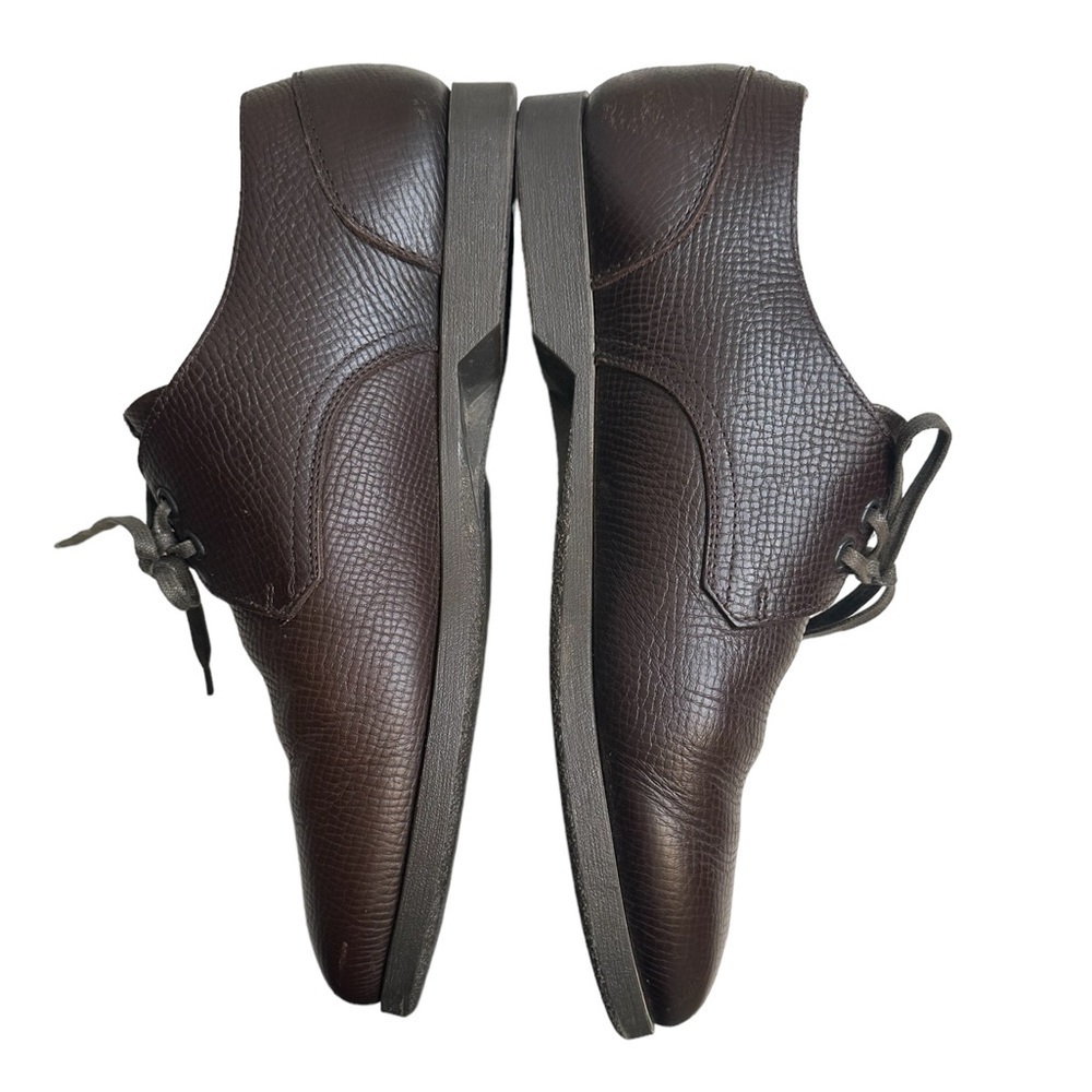 Salvador Ferragamo World Mens Soft Soled Leather Shoes Size 11 - Picture 9 of 16